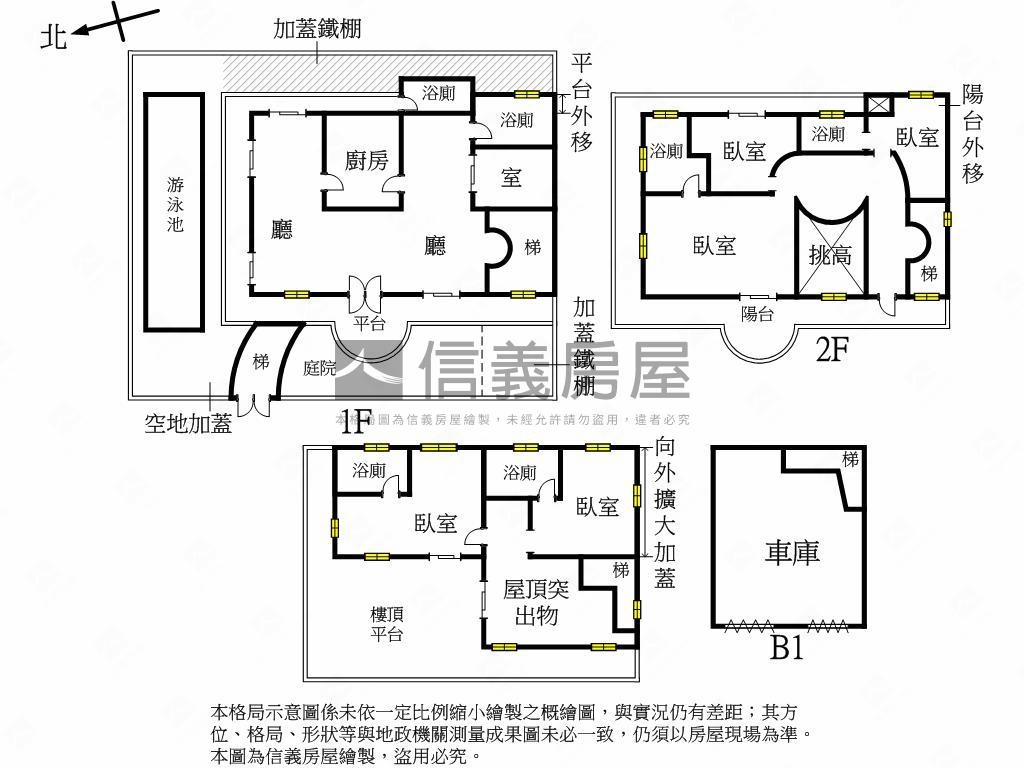 ☀美美瑞士山莊透天房屋室內格局與周邊環境