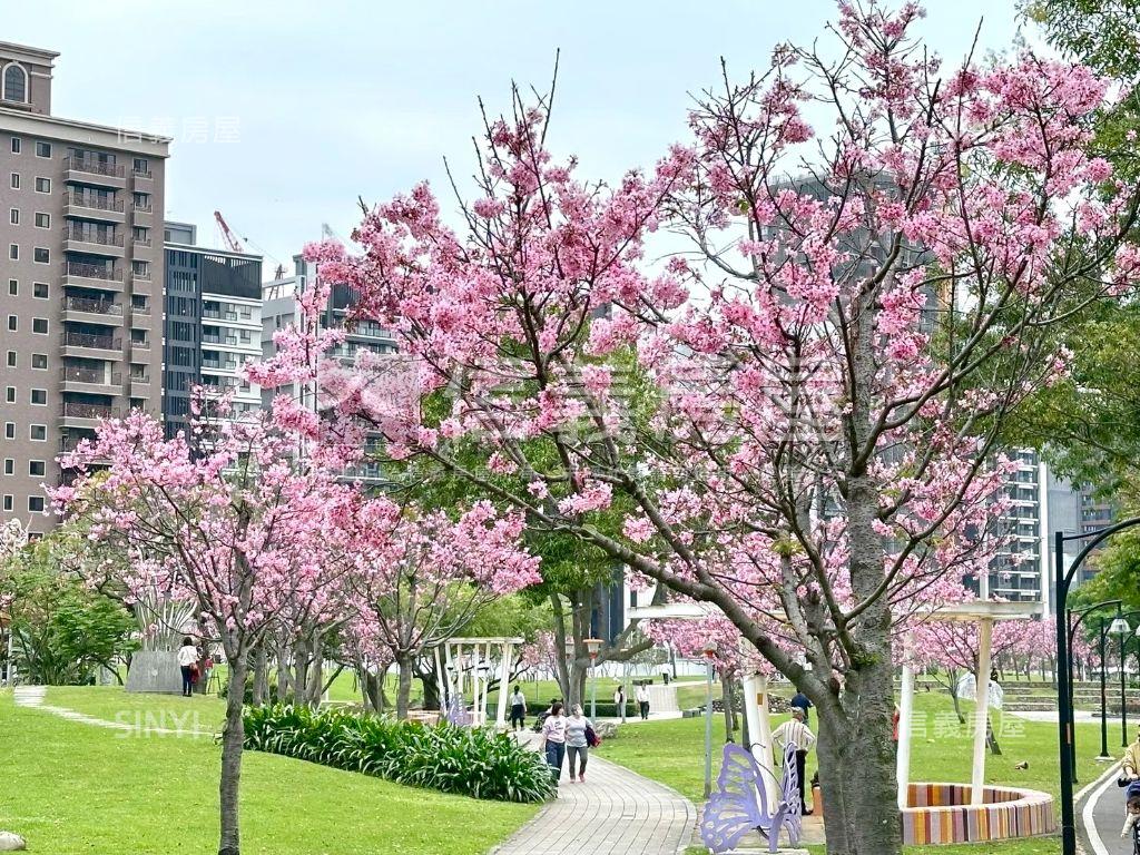 昭揚。公園綠意四房雙車位房屋室內格局與周邊環境