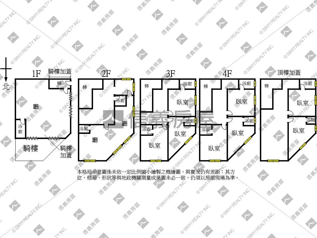 邊間透天收租聖品房屋室內格局與周邊環境