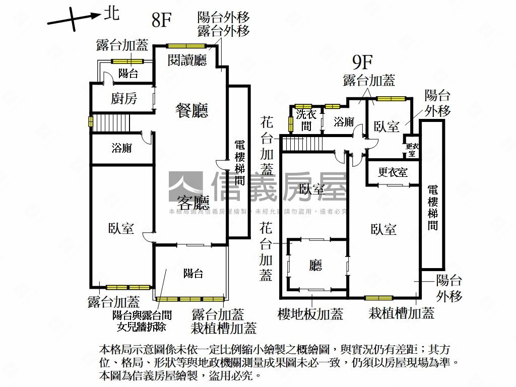 景觀＊露臺花園樓中樓房屋室內格局與周邊環境