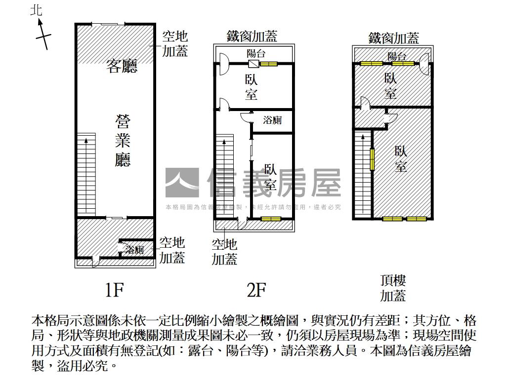 仁德採光佳店住透天房屋室內格局與周邊環境