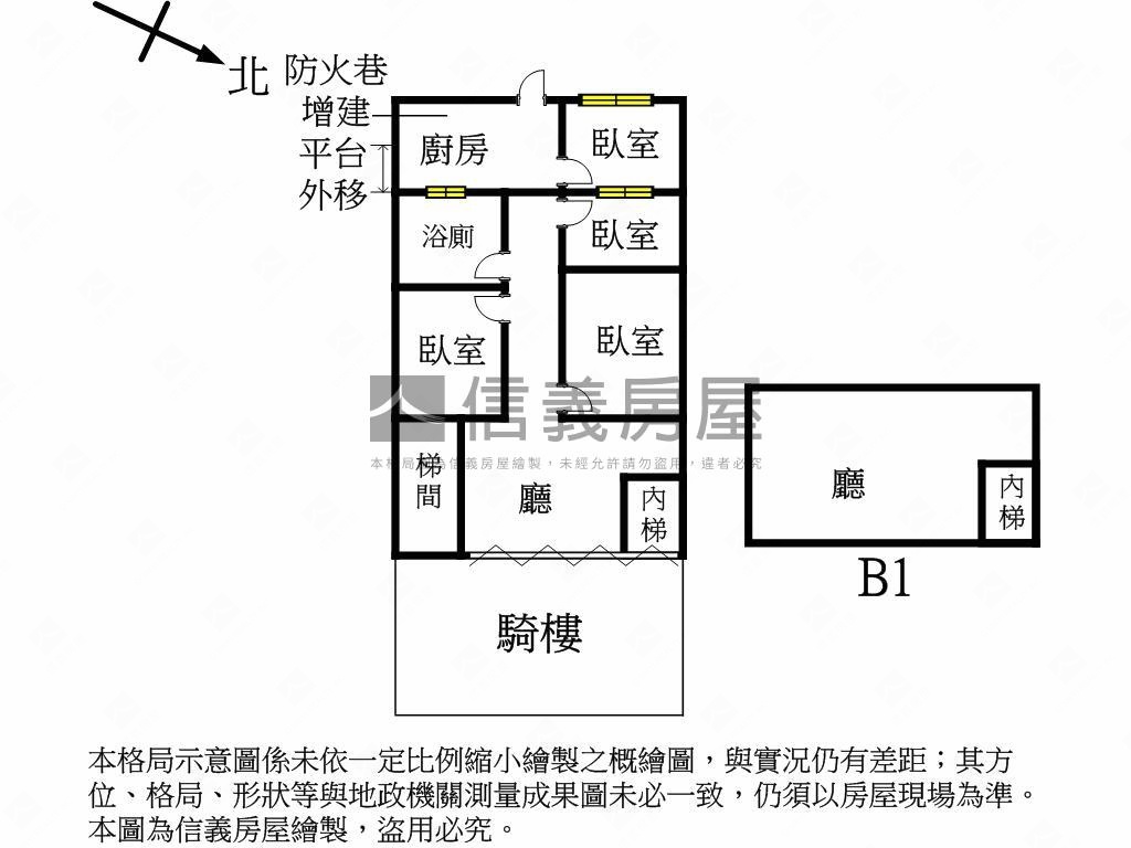 板橋面寬金店面房屋室內格局與周邊環境
