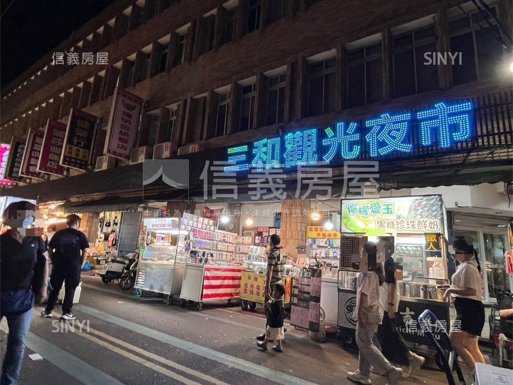 三和夜市熱鬧金店面房屋室內格局與周邊環境