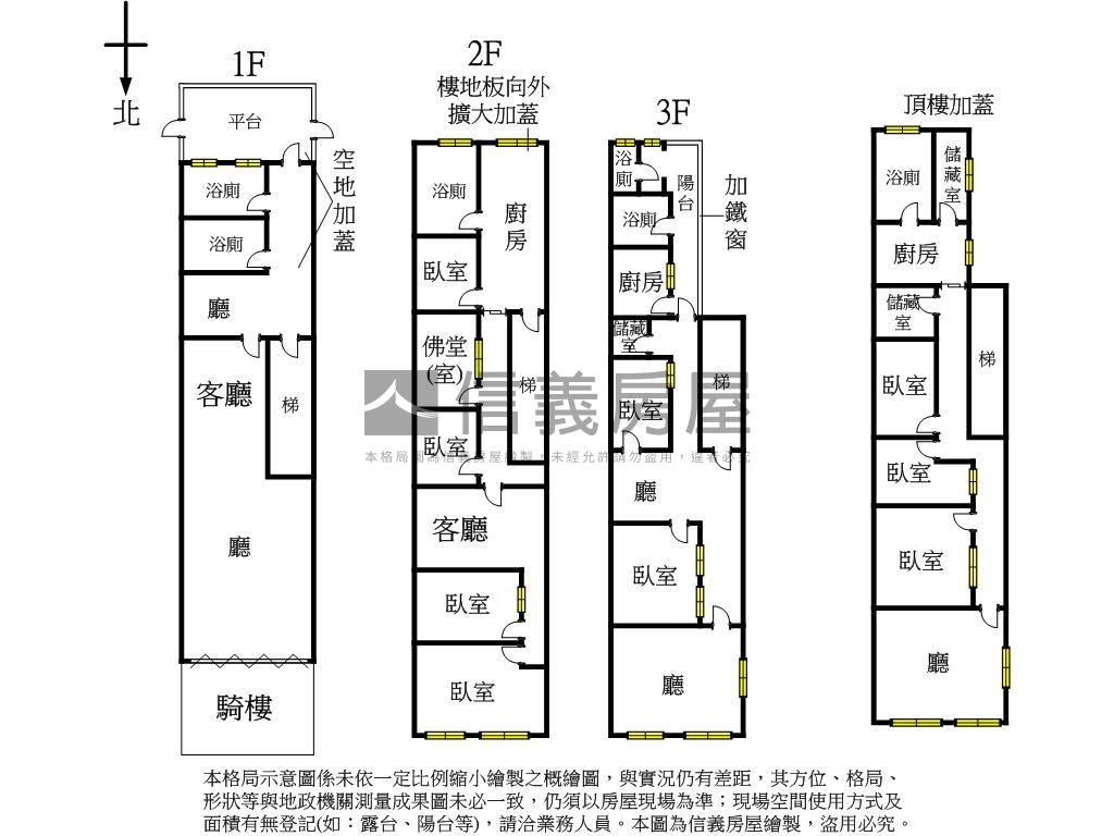 優✯正木新路透天✯房屋室內格局與周邊環境