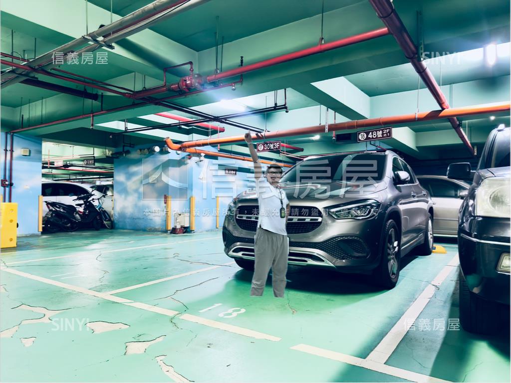 仁愛真善美典雅四房車位房屋室內格局與周邊環境