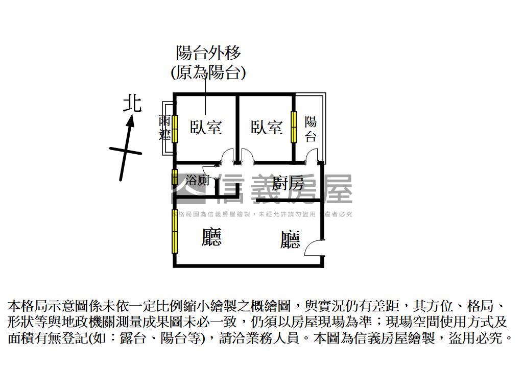 南勢生活圈成家２房房屋室內格局與周邊環境