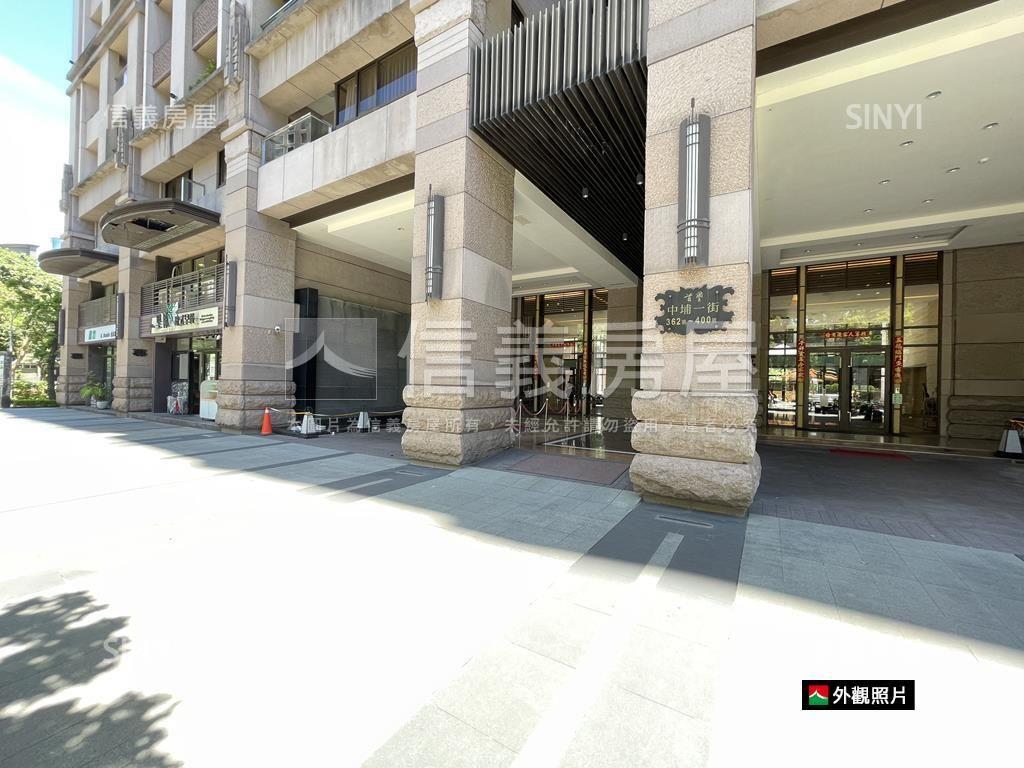 藝文首璽景觀宅雙平面車位房屋室內格局與周邊環境