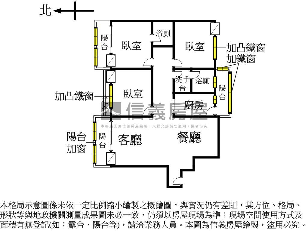 璞玉山水３房＋坡平車位房屋室內格局與周邊環境