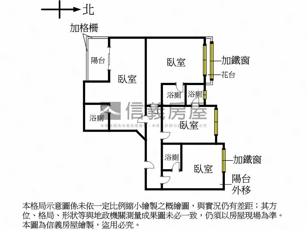 美麗殿好收租美裝潢４套房房屋室內格局與周邊環境