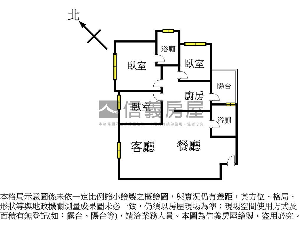 近６８海街日記美三房房屋室內格局與周邊環境