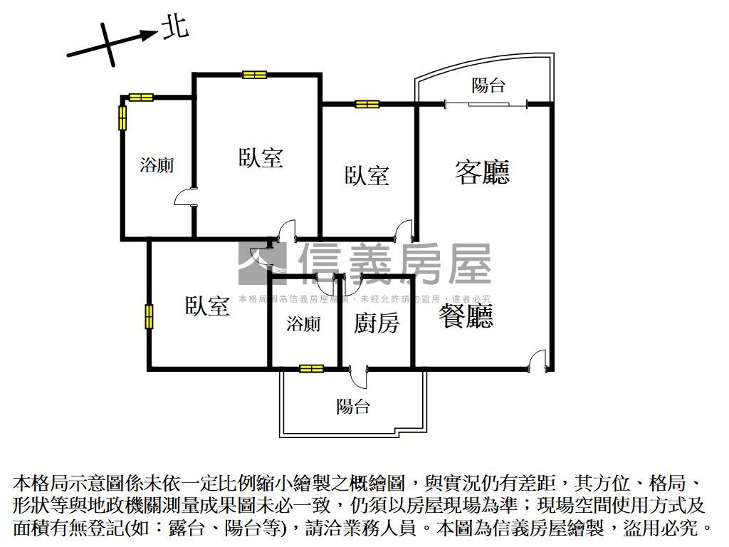 鼎藏帝景經典三房附車位房屋室內格局與周邊環境