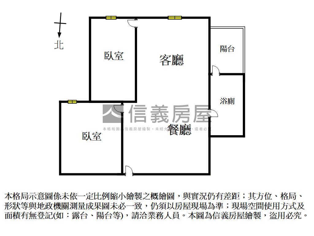 昌益綠邸２房平車房屋室內格局與周邊環境