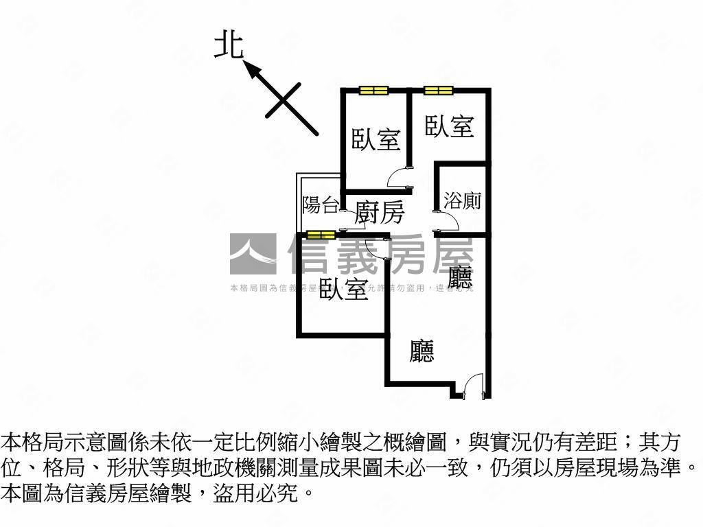 近大都會公園閱河三房車位房屋室內格局與周邊環境