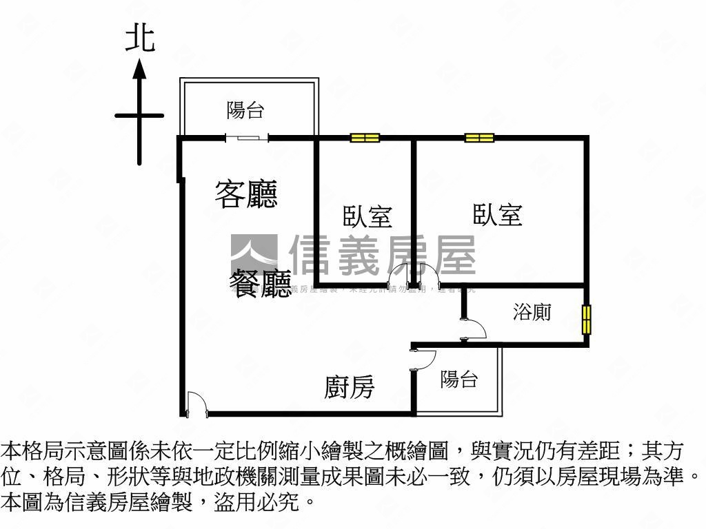 陞霖執美質感二房平車房屋室內格局與周邊環境
