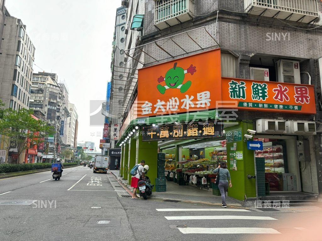 北市三角窗金店面房屋室內格局與周邊環境