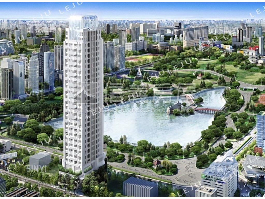 時代建設萬坪公園高樓視野房屋室內格局與周邊環境