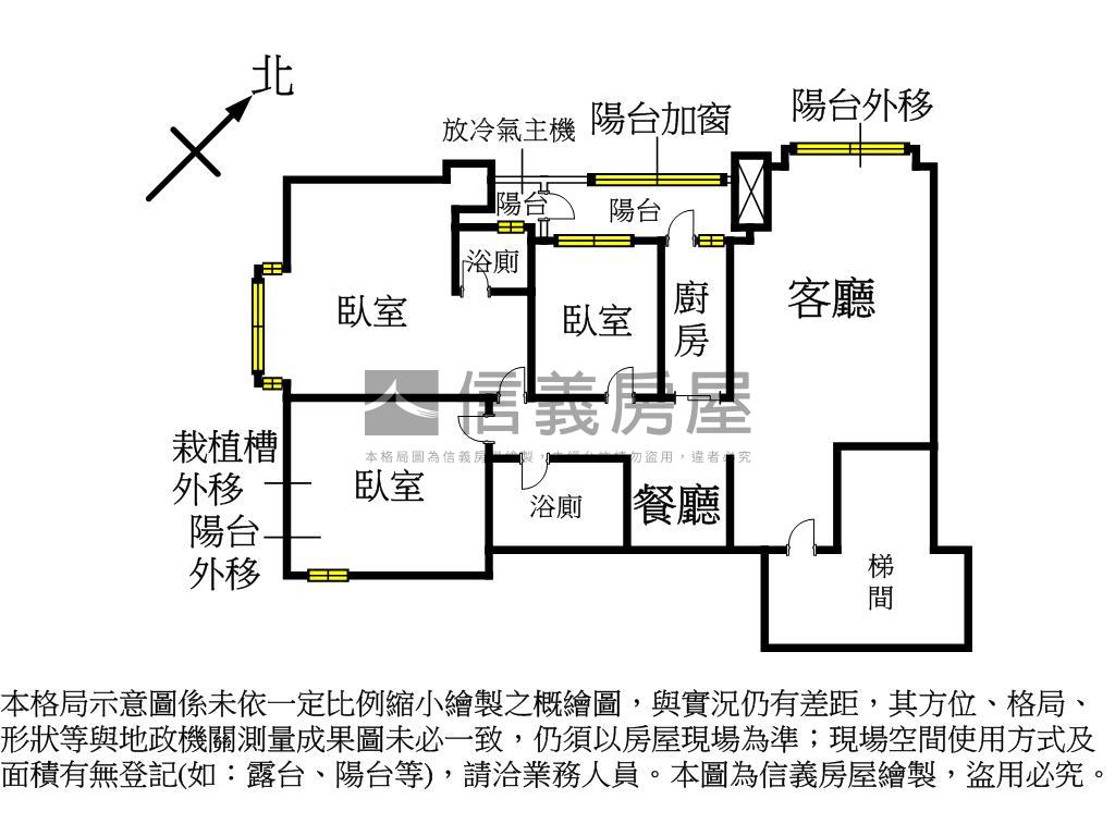 近捷運站雄觀稀有三房車位房屋室內格局與周邊環境