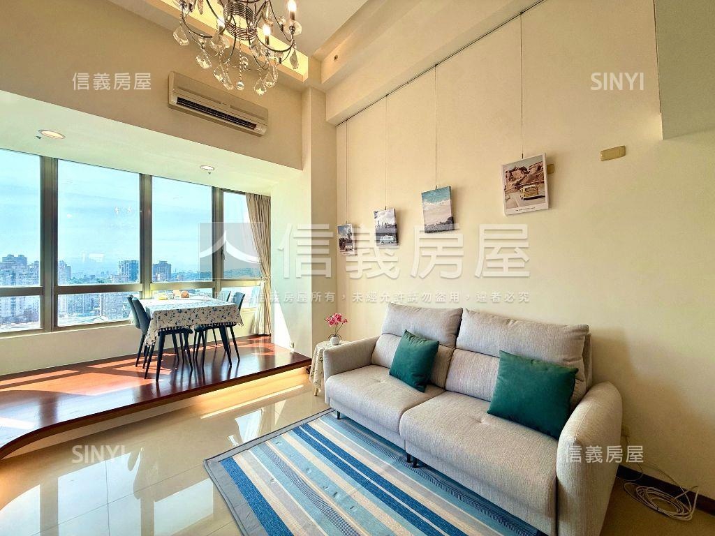 南加州Ａ棟高樓朝南河景房屋室內格局與周邊環境