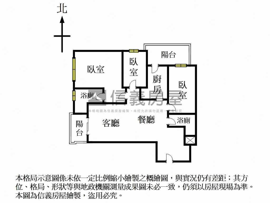 新潤Ａ５邊間高樓三房車位房屋室內格局與周邊環境