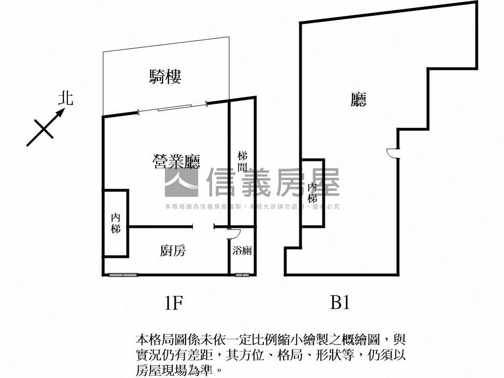 復旦高中旁美樓店房屋室內格局與周邊環境