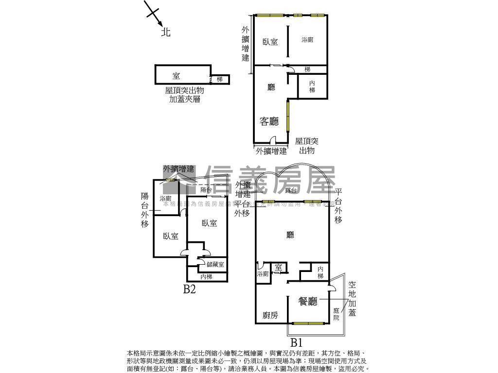 稀有迎旭街超強民宿風透天房屋室內格局與周邊環境
