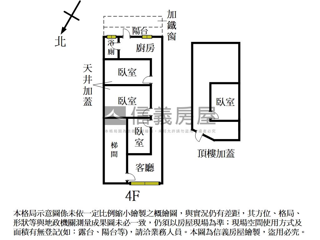★仁興★３房美寓房屋室內格局與周邊環境
