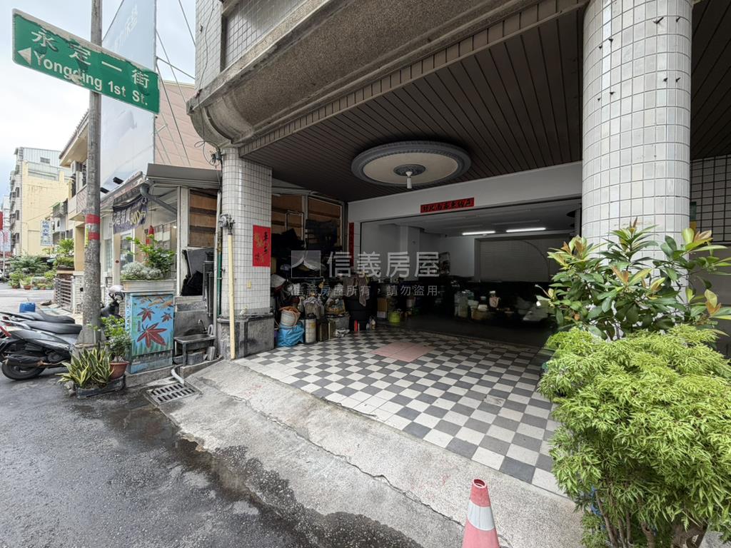 北平商圈旁大面寬金店住房屋室內格局與周邊環境