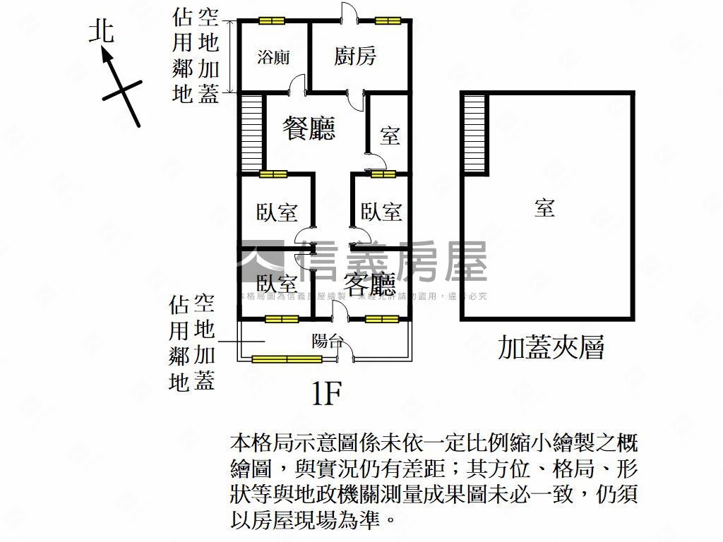 平鎮游泳路活巷大面寬平房房屋室內格局與周邊環境