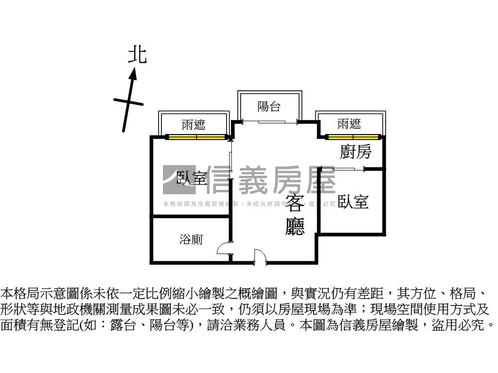 成家首選採光裝潢２房房屋室內格局與周邊環境