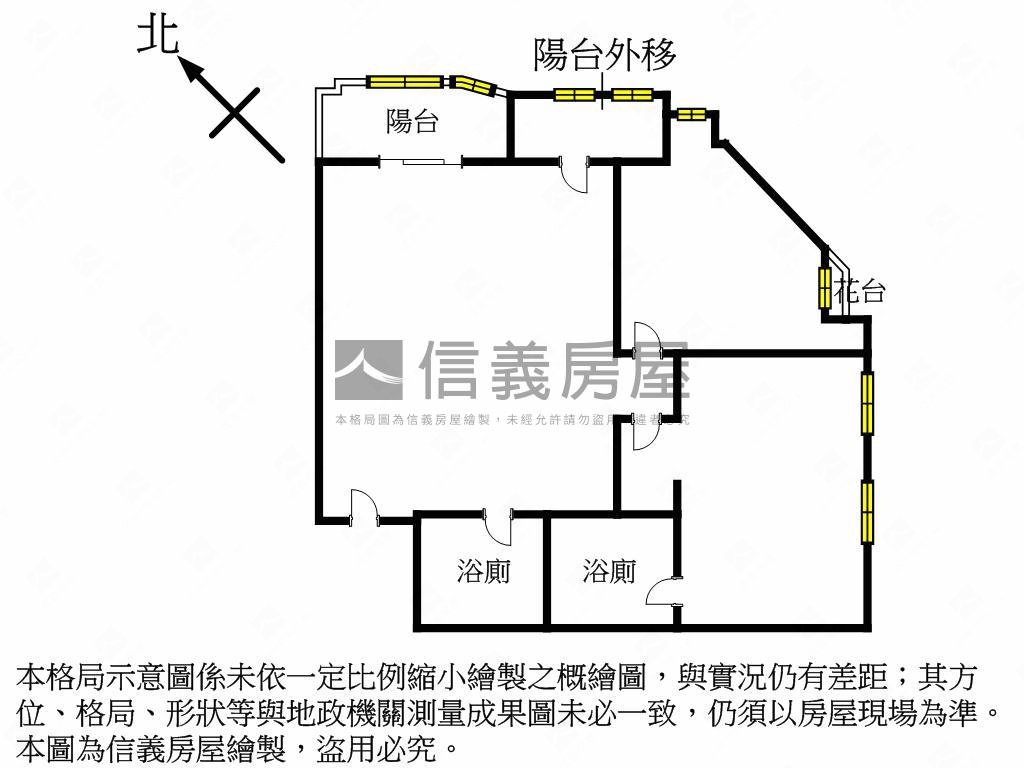 輔大唐城７樓房屋室內格局與周邊環境