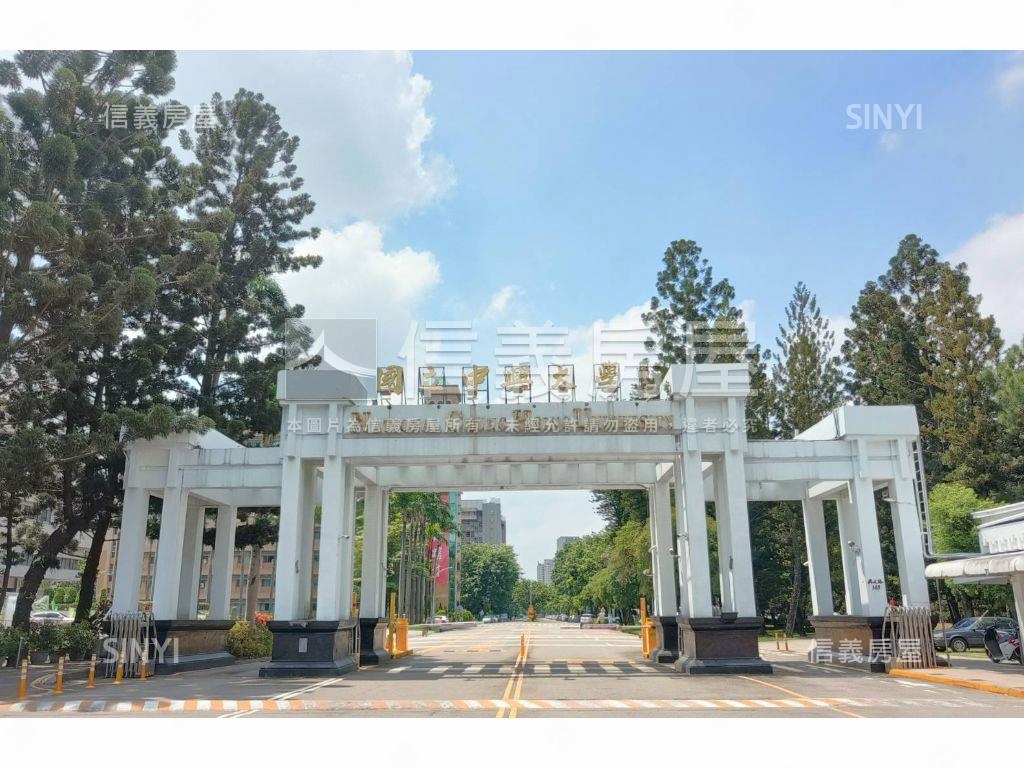 近中興大學美四房車位房屋室內格局與周邊環境