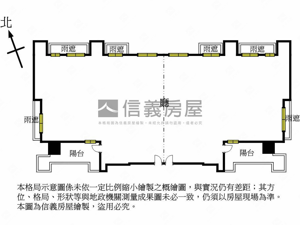 ★雍居仁愛１８樓兩戶前棟房屋室內格局與周邊環境