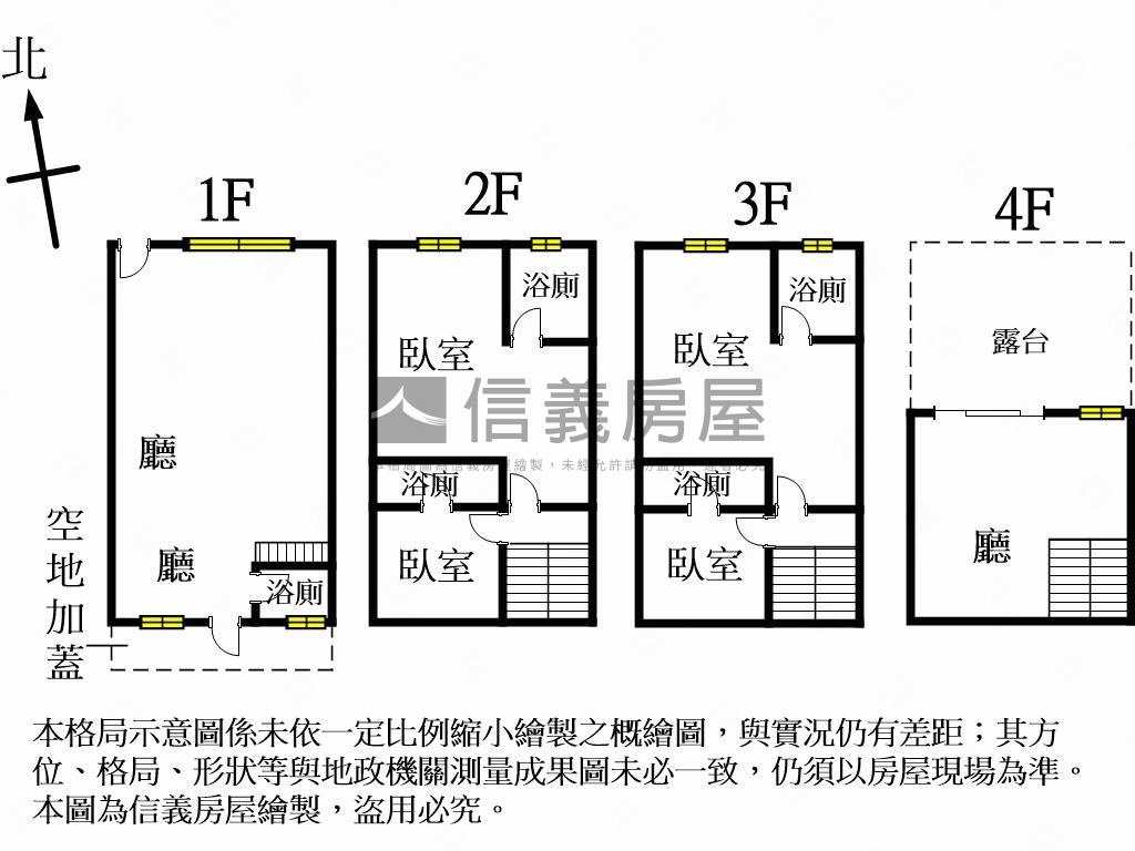 花壇全新大面寬透天房屋室內格局與周邊環境