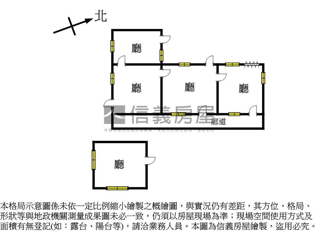 近科大角窗大坪美地房屋室內格局與周邊環境