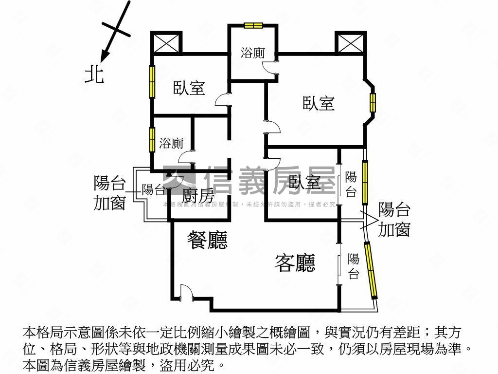 麗池高苑三房車位房屋室內格局與周邊環境