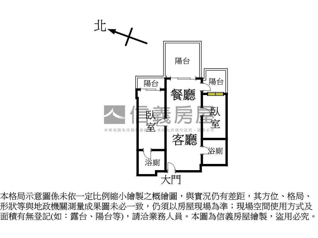 捷運。全新未住。兩房平車房屋室內格局與周邊環境