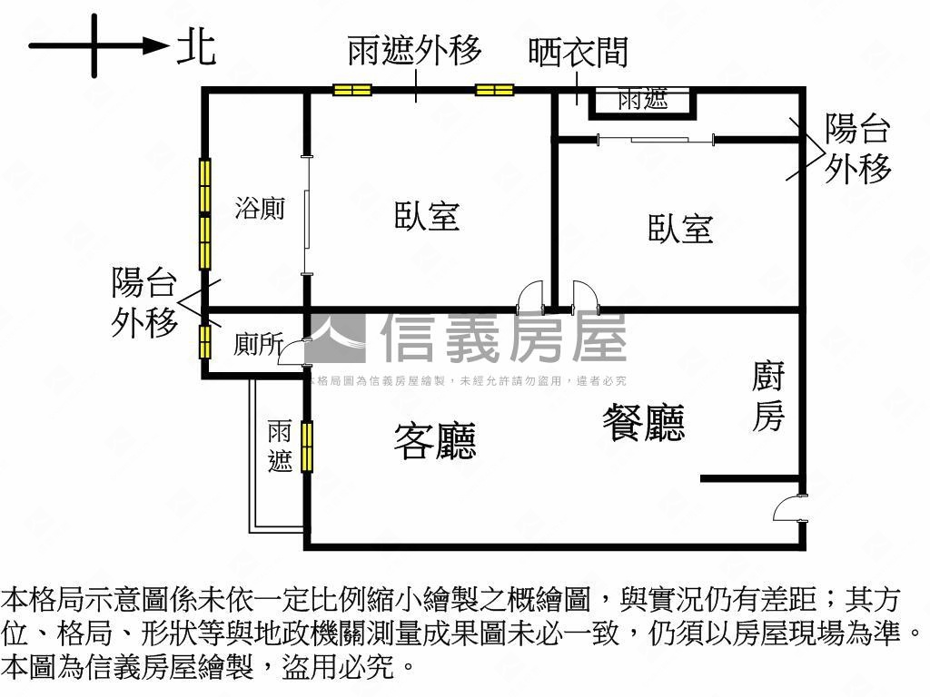 南區大慶雙鐵兩房兩衛車位房屋室內格局與周邊環境