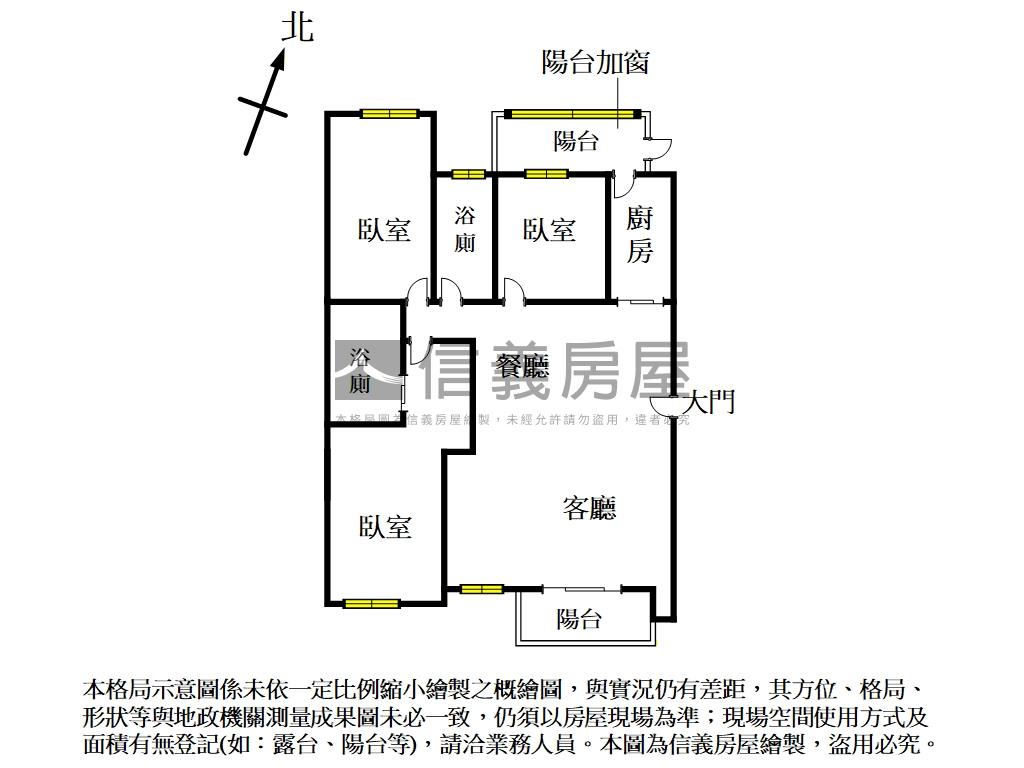 布拉諾面中庭綠意三房車位房屋室內格局與周邊環境