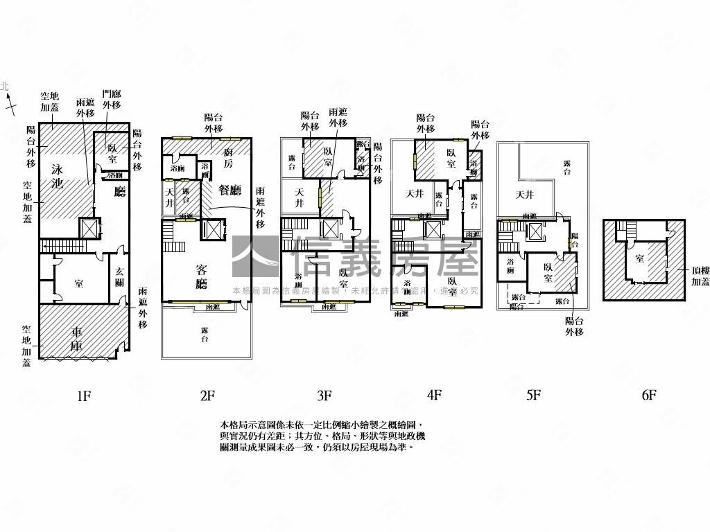 六庭★綠意美學電梯豪邸房屋室內格局與周邊環境