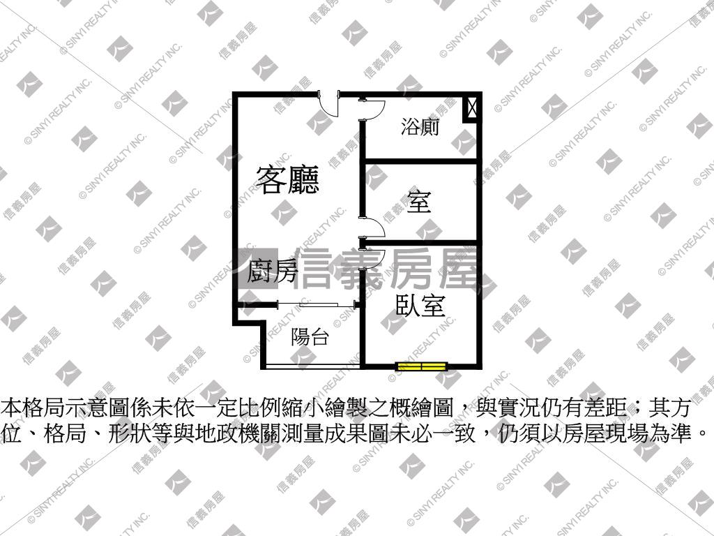 華和淳萃１＋１房屋室內格局與周邊環境