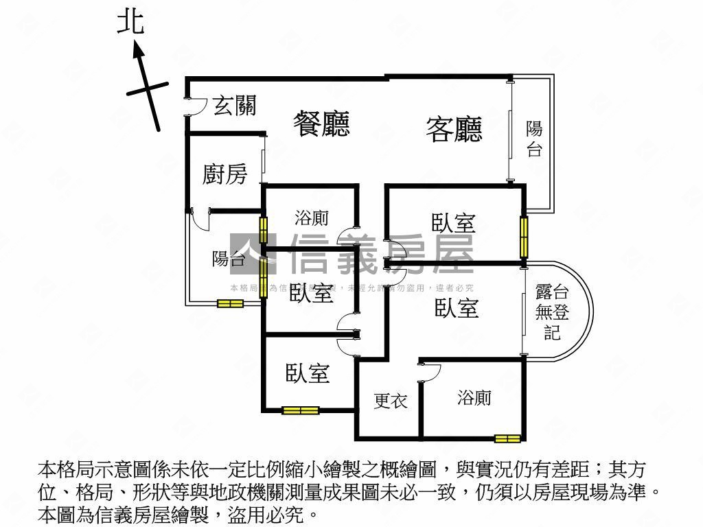 楓ＰＡＲＫ｜綠意滿滿四房房屋室內格局與周邊環境