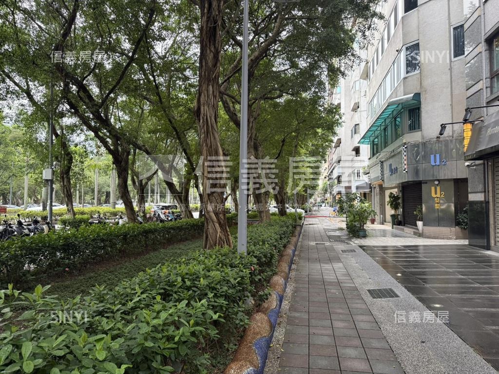 仁愛尚華面林蔭旗艦店面房屋室內格局與周邊環境