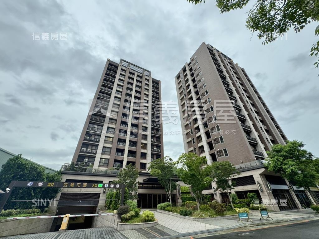 金鶯花園美景３房車位房屋室內格局與周邊環境
