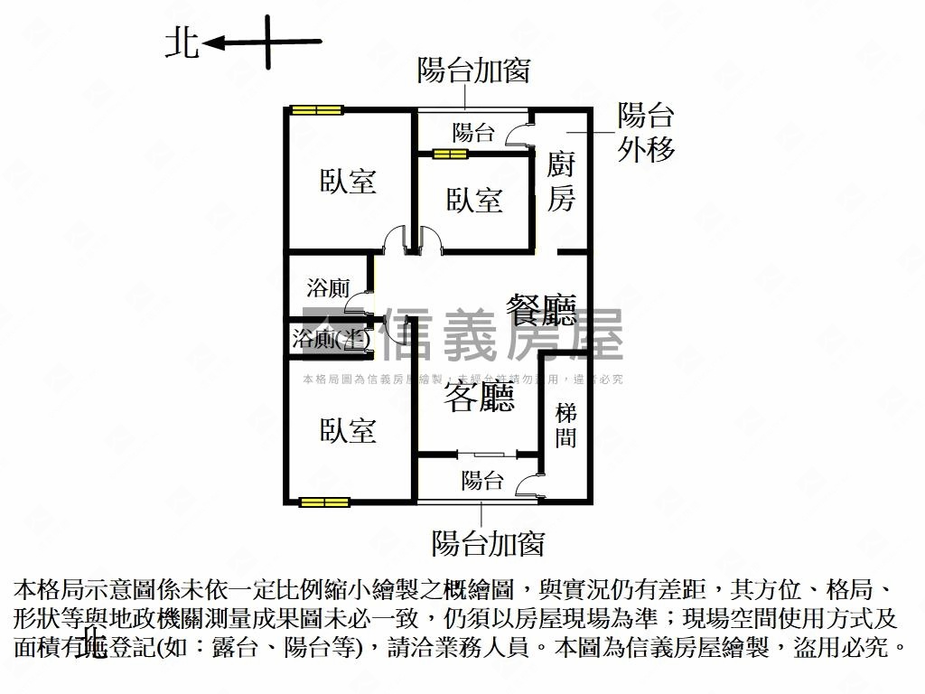 關渡享生活近捷運三房美寓房屋室內格局與周邊環境