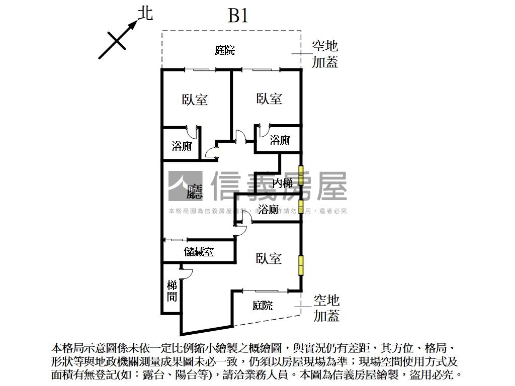 天母●庭院陽光滿屋房屋室內格局與周邊環境