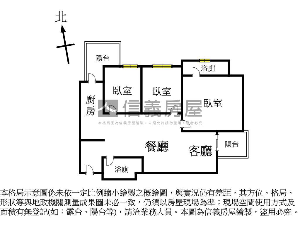 ★泰御天鑄Ⅱ三房平車★房屋室內格局與周邊環境