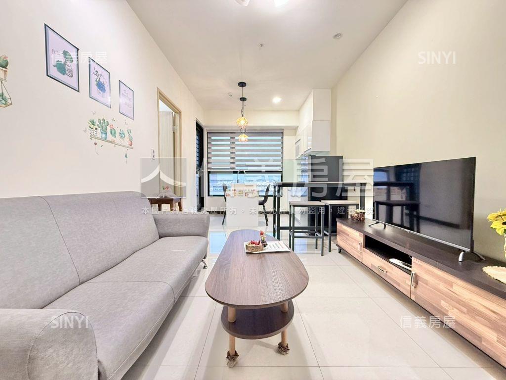 國平重劃區稀有景觀兩房房屋室內格局與周邊環境