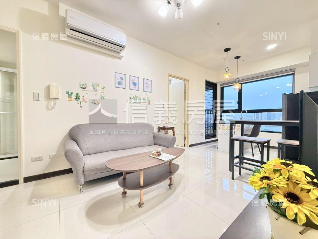 國平重劃區稀有景觀兩房房屋室內格局與周邊環境