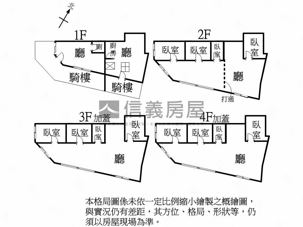 中正路傳家金透店房屋室內格局與周邊環境