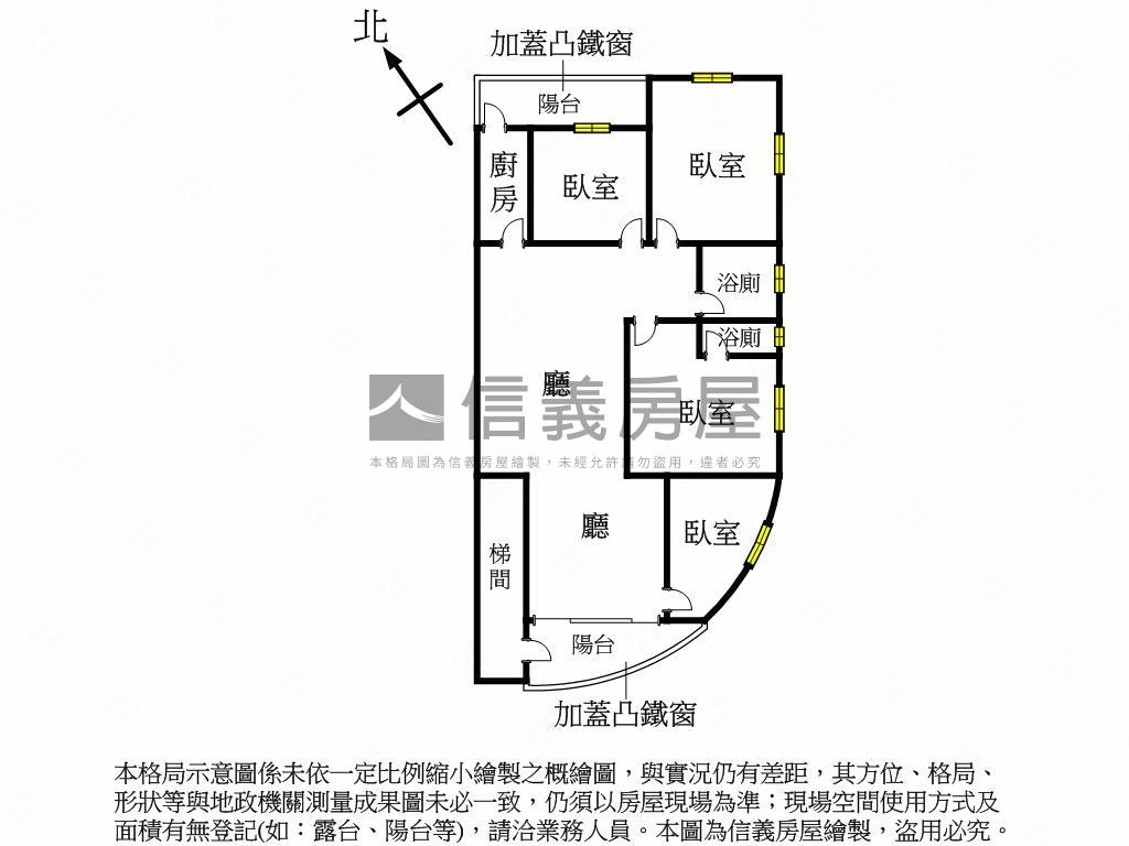 亞東捷運邊間大公寓房屋室內格局與周邊環境